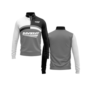 Veste quart de fermeture éclair imprimée personnalisée Top Hommes Femmes Vêtements de sport pour jeunes Pull d'équipe à séchage rapide - Product Image 4