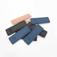 Patchs en caoutchouc PVC personnalisés faits à la main, très demandés, avec logo, transfert thermique 3D, étiquettes souples en silicone gaufrées pour vêtements, style à coudre, avec paillettes