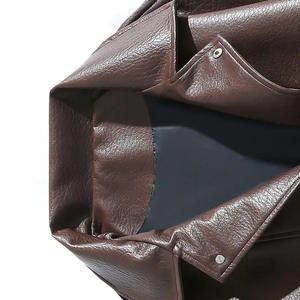 Veste en cuir véritable pour homme, sur mesure, style décontracté, courte, simple, en cuir véritable, veste en cuir pour homme, design personnalisé - Product Image 4