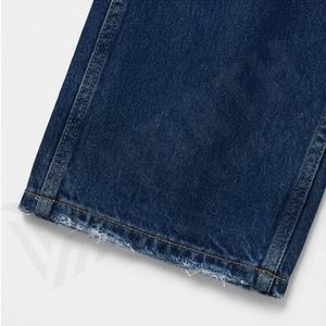 Wholesale Custom Logo Quick Dry OEM Baggy <b>Women's</b> Denim <b>Jeans</b> Breathable Washable Plus Size Pants Fashion Streetwear Ladies - Product Image 6