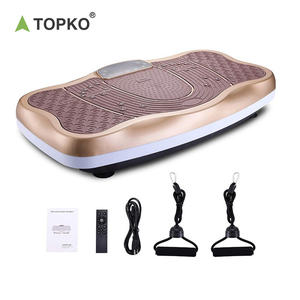 TOPKO Plaque de vibration de puissance de haute qualité Machine d'exercice Plaque de vibrateur de massage à usage domestique <span class=keywords><strong>pour</strong></span> plate-forme de vibration de perte de poids - Product Image 5