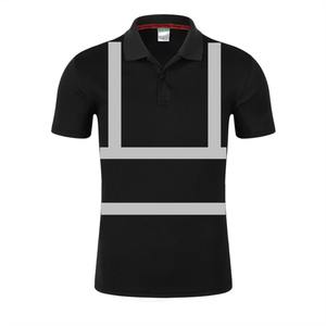 Camisa de manga corta personalizada al por mayor, poliéster, secado rápido, alta visibilidad, ropa de trabajo, camiseta de seguridad, polos de trabajo reflectantes - Product Image 1