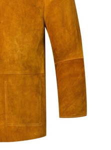 Venta caliente chaqueta de soldadura de cuero para hombre chaqueta de soldador chaqueta de cuero de soldadura para hombres - Product Image 5