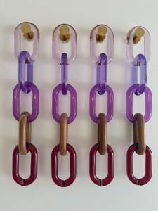 Chaînes en résine époxy artistique personnalisées, décoration murale multifonctionnelle pour projets de bricolage, séparateur de pièce personnalisé en forme d'ange - Product Image 6