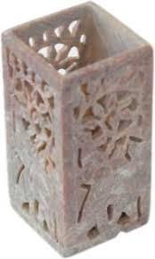 Portalápices de mármol, artículo decorativo Simple, forma cuadrada de mármol blanco, venta personalizada - Product Image 5