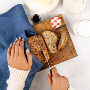 Serviette de cuisine en coton doux imprimé à prix de gros pour les déversements, l'essuyage et l'entretien de la cuisine - Product Image 4