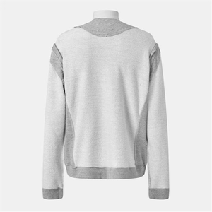 Sudadera de poliéster y algodón duradero, sudadera holgada de estilo urbano, sudadera sencilla Lisa para todos los días - Product Image 2