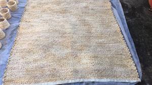 พรมน้ำสี่เหลี่ยมพรมเช็ดเท้า | ผ้าใยสังเคราะห์จากน้ำธรรมชาติห้องนั่งเล่นสไตล์เวียดนาม - Product Image 5