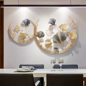 Panel de Arte de pared de Metal de diseñador hecho a mano para interiores de casas de lujo elegante pieza de acento para colgar en la pared 3D - Product Image 4