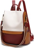 Sac à dos de voyage d'affaires unisexe en cuir véritable de haute qualité, souple, personnalisable, confortable, grande capacité, avec fermeture éclair
