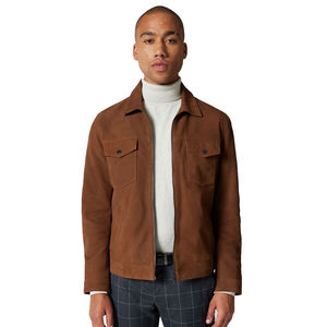 Usine de cuir pakistanaise pour la mode Blousons aviateur en cuir en daim peau de vache de buffle peau d'agneau cuir de mouton - Product Image 2