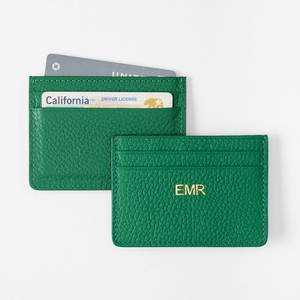 Nouveau Porte-cartes d'identité en cuir PU uni pour homme/femme, porte-cartes d'affaires fin et court, portefeuille RFID personnalisé avec logo, fermeture ouverte, doublure en satin - Product Image 1