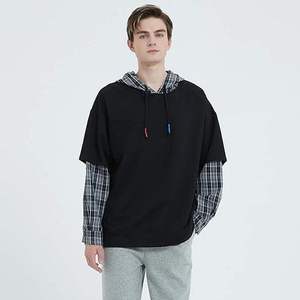 Sweat à capuche classique pour homme, coupe régulière, 100% coton, imperméable, motif imprimé, streetwear décontracté de haute qualité, automne - Product Image 2