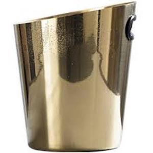 Seau à glace personnalisé de luxe moderne pour bar, idéal pour les fêtes, la bière et les boissons, en acier inoxydable, finition argentée, pour la maison et l'hôtel - Product Image 3