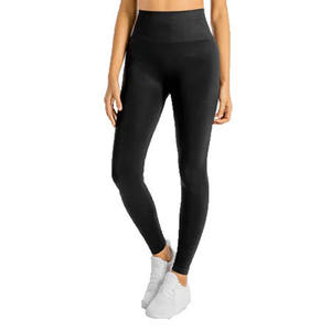 Venta caliente de moda superior Etiqueta personalizada Precio competitivo Edición hecha a mano de fábrica cree su propio diseño para leggings de mujer - Product Image 1