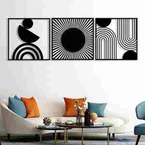 Hecho a mano personalizado Metal pared arte marco cuadrado decoración del hogar fabricante exportador India - Product Image 3