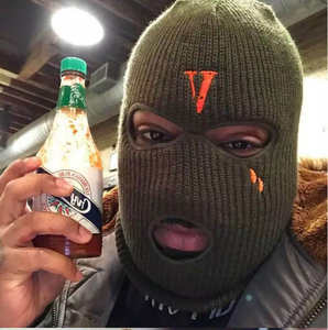 Pasamontañas de Punto de Cara Completa de Primera Calidad OEM 2026 con 3 Orificios y Estampado Personalizado, Logotipo Bordado de Corazón Roto con Muestra Gratuita - Product Image 4