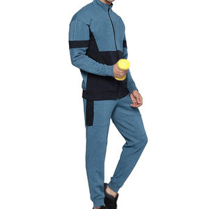 Tissu épais éponge français poids lourd Logo personnalisé unisexe coton à capuche survêtements ensemble sweats à capuche et pantalons de survêtement - Product Image 4
