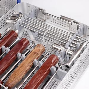 Ensemble d'instruments de cage de fusion intercorporelle lombaire transforaminale manuelle de classe I de haute qualité Peek TLIF Cage cervicale antérieure - Product Image 5