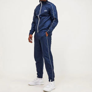 Nouveau à la mode hommes sport sueur survêtement fermeture éclair décoration Fitness tenue décontracté personnalisé homme survêtements ensemble confortable - Product Image 6