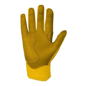 Gants de frappe de baseball à manchette courte personnalisés avec logo, en cuir véritable, professionnels, vente en gros, pour jeunes et adultes - Product Image 4