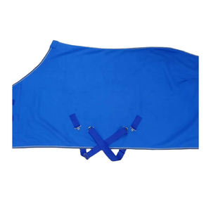 Tapis d'hiver en molleton de corail avec fermeture sur le devant, couleurs assorties, doublure en coton et nylon pour l'été - Product Image 1