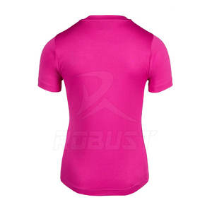 เสื้อยืดคอกลมแขนสั้นสำหรับผู้หญิงผ้าแคนวาสผ้าฝ้ายธรรมดาพิมพ์ลาย - Product Image 2