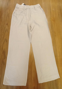 Pantalon décontracté taille mi-haute pour femme, style rétro européen et américain, nouvelle collection 2026, en viscose/coton écologique, polyvalent - Product Image 5