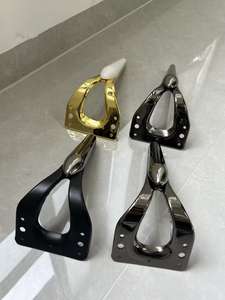 प्लास्टिक कवर प्लेट के साथ लोहे की सामग्री पैर नई डिजाइन फर्नीचर पैर - Product Image 5