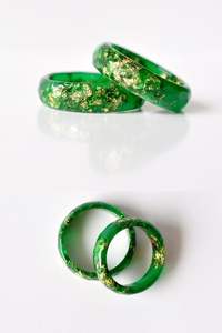 Joyería POPULAR, pulsera acrílica de resina, brazalete exagerado, deslumbrante, Multicolor, ancho, Irregular, cuadrado, pulseras acrílicas para mujer - Product Image 4