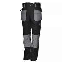 Pantalon de travail décontracté pour enfants, coupe droite, long, pour l'automne, pantalon de loisirs, randonnée en plein air, camping, multi-poches, respirant, imprimé