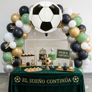 Ballon de fête 4D en forme de ballon de football, modèle 44345, idéal pour les événements sportifs - Product Image 6