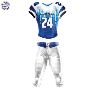ชุดกีฬาอเมริกันฟุตบอลระบายอากาศได้ดีชุด2ชิ้นสไตล์อเมริกันฟุตบอล - Product Image 5