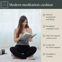 2024 oreiller de traversin de yoga doux imprimé personnalisé coussins de méditation naturels de haute qualité traversins de yoga de qualité supérieure