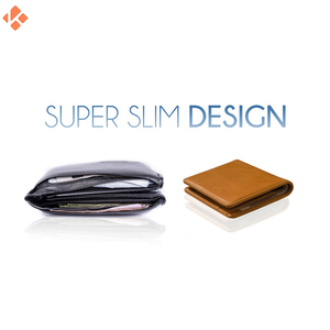 สินค้ายอดนิยม กระเป๋าสตางค์หนังผู้ชาย กระเป๋าสตางค์บัตรเครดิตแท้ กระเป๋าสตางค์หนังแท้พร้อมขนาดและโลโก้ที่กําหนดเอง - Product Image 5