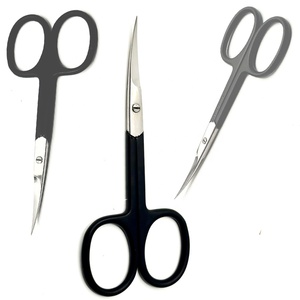 Ensemble de pinces à épiler pour sourcils, étui en cuir, pinces de précision en acier inoxydable, kit de pinces à épiler, ciseaux à ongles, lime à ongles, coupe-ongles, 7 pièces de luxe - Product Image 2