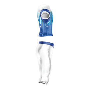 Uniforme de Fútbol Americano de Diseño Personalizado, 100% Poliéster, Nombre del Equipo Personalizado, Conjuntos de Estilo Nuevo, Ropa de Práctica Transpirable con Servicio OEM - Product Image 3