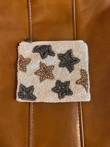 Porte-monnaie à fermeture éclair en perles de rocaille brodées à la main, pochette pour femmes et filles avec couleur personnalisée par MD HANDICRAFTS - Product Image 4