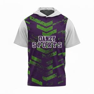 เสื้อฮู้ดบาสเก็ตบอลแบบไม่มีแขน ไซส์ใหญ่ สั่งทำได้ตามแบบ ผลิตจำนวนมาก ขายส่ง OEM ผ้าโพลีเอสเตอร์ 100% ระบายอากาศได้ดี แห้งเร็ว - Product Image 3