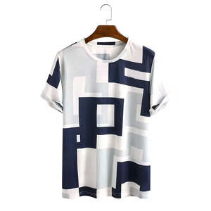 Diseña tu propio algodón poliéster al por mayor sublimación completa camisetas para hombres s logotipo personalizado hombres Fitness sublimación camiseta - Product Image 1