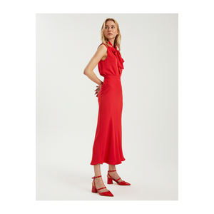 Falda Midi Satinada BGN Modelo S23S371 para Vestidos de Noche Elegantes - Product Image 2