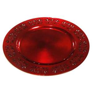 Plateaux de service, plats, assiettes et plateaux de présentation durables de style américain peints à la main avec poignées pour mariages, réunions et banquets d'hôtel - Product Image 6