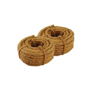 Corde en fibre de coco naturelle pour l'aménagement paysager extérieur et l'amélioration de l'apparence organique dans les applications d'aménagement de jardins et de parcs - Product Image 1