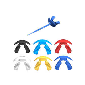 Protège-dents de sport en silicone souple Non toxique Boxe sûre MMA Football américain Rugby Protection des dents athlétiques EVA thermoplastique - Product Image 1