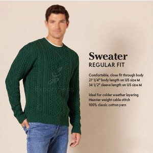 Suéter cálido para la temporada de otoño e invierno Suéter de punto grueso para la comodidad diaria y el calor - Product Image 6