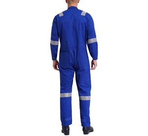 Combinaison de travail respirante en coton haute visibilité durable pour atelier et garage, uniforme de soudage - Product Image 6