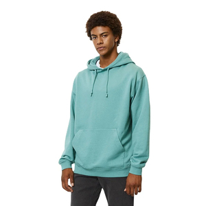 Sweat à capuche pour homme 100 % coton, style streetwear, en molleton épais pour l'hiver, motif imprimé thermique, col uni, taille XS, sweats à capuche OEM - Product Image 4