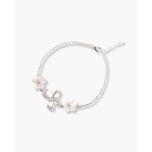 Pulsera con Dijes Finos de Mariposas y Flores Pequeñas - Product Image 2