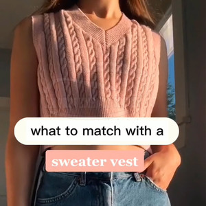 Latest Style Casual <b>Women</b> Cropped <b>Knitted</b> <b>Vest</b> Comfortable Best Price <b>Women</b> Cropped <b>Knitted</b> <b>Vest</b> - Product Image 5