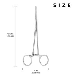 Pinces de pêche de qualité chirurgicale Finition Pinces de verrouillage polonaises Pinces de pêche droites en acier allemand Taille 6.3 pouces - Product Image 2